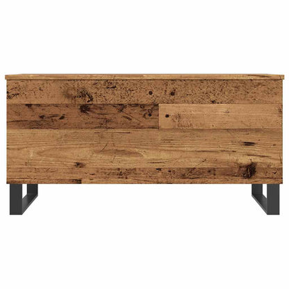 Coffee Table Old Wood 90x44.5x45 cm Engineered Wood