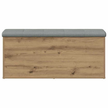 Storage Bench Artisan Oak 102x42x45 cm Engineered Wood