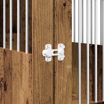 Dog Crate Furniture Old Wood 55x75x65 cm Engineered Wood