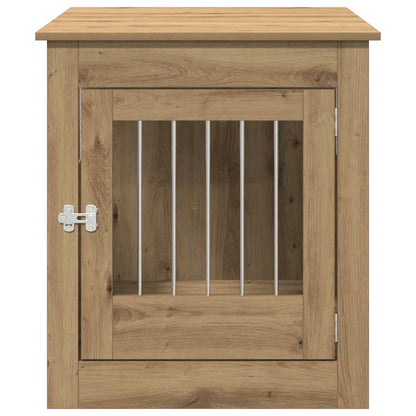Dog Crate Furniture Artisan Oak 64.5x80x71 cm Engineered Wood