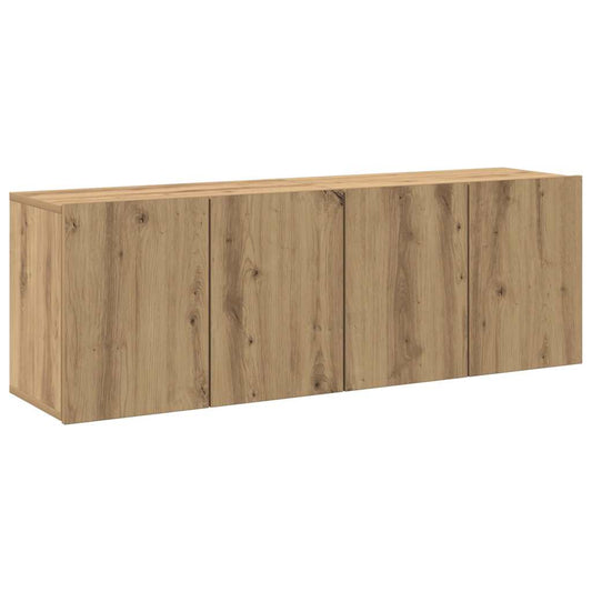 TV Cabinets Wall-mounted 2 pcs Artisian Oak 60x30x41 cm