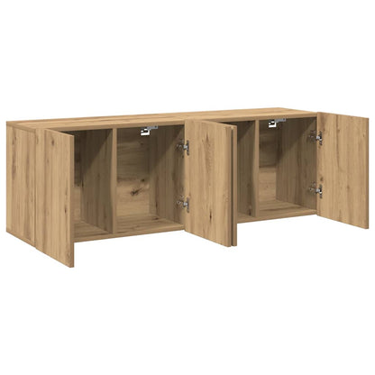 TV Cabinets Wall-mounted 2 pcs Artisian Oak 60x30x41 cm