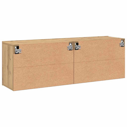 TV Cabinets Wall-mounted 2 pcs Artisian Oak 80x30x41 cm