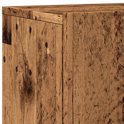 TV Cabinet Wall-mounted Old Wood 100x30x41 cm