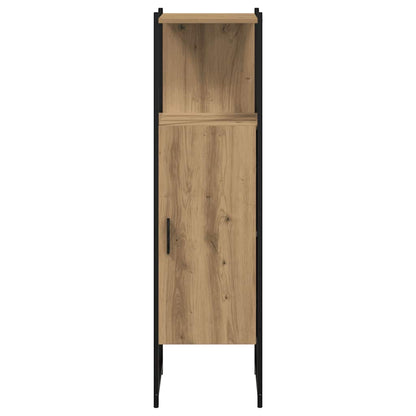 Bathroom Cabinet Artisan Oak 33x33x120.5 cm Engineered Wood
