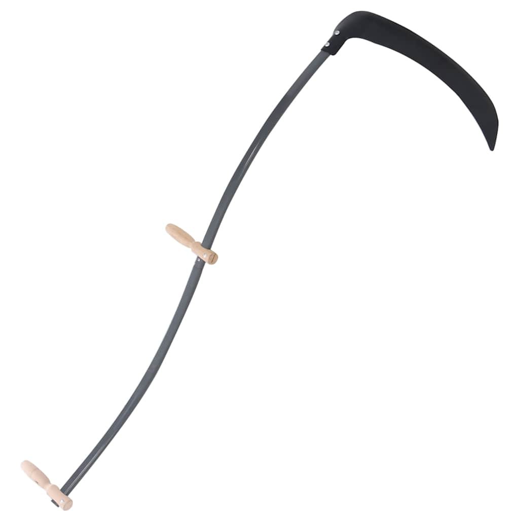 Scythe Black, Brown Steel, Wood 57.1 in Durable Scythe