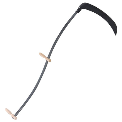 Scythe Black, Brown Steel, Wood 57.1 in Durable Scythe