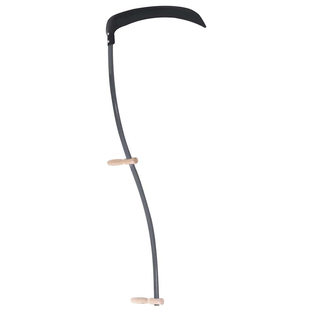 Scythe Black, Brown Steel, Wood 57.1 in Durable Scythe
