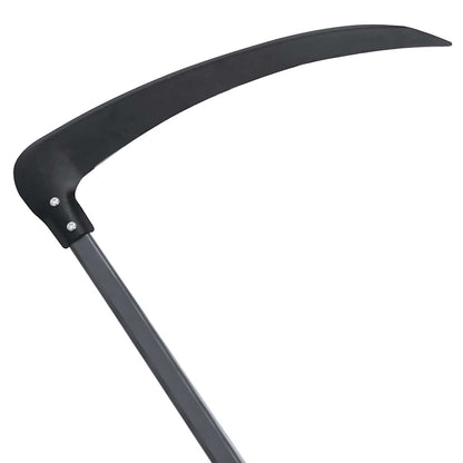 Scythe Black, Brown Steel, Wood 57.1 in Durable Scythe
