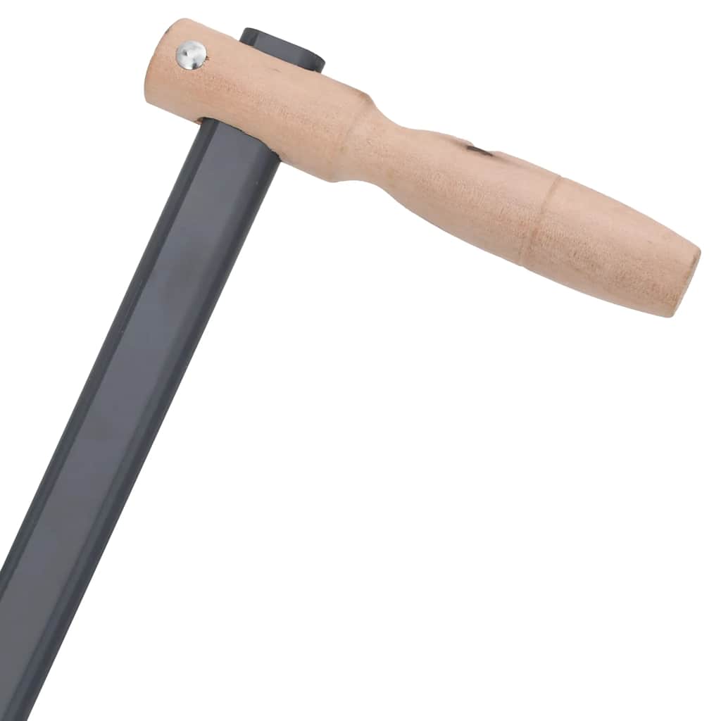 Scythe Black, Brown Steel, Wood 57.1 in Durable Scythe