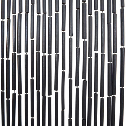 Insect Door Curtain Dark Grey 56x185 cm Bamboo
