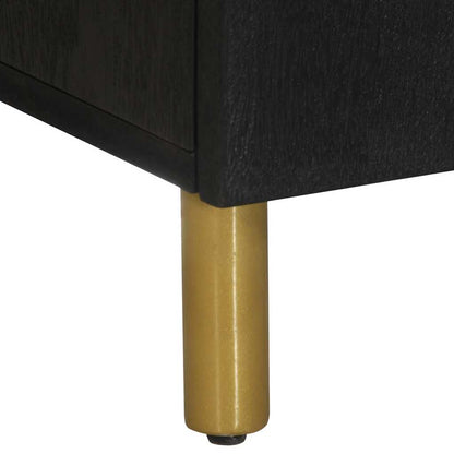 Sideboard Black 60x33x75 cm Engineered Wood