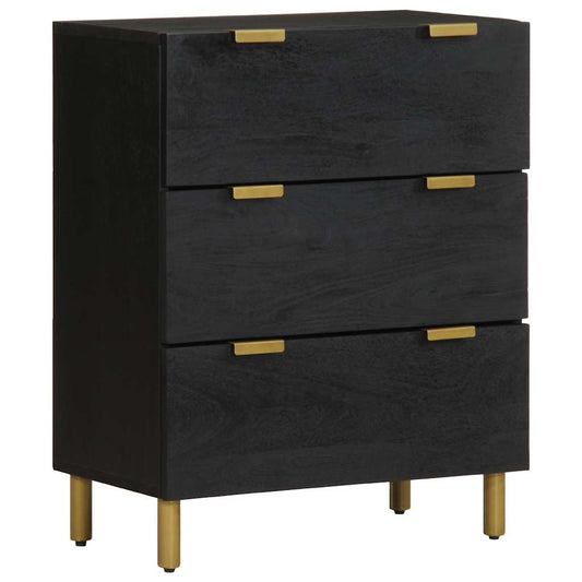 Sideboard Black 60x33x75 cm Engineered Wood