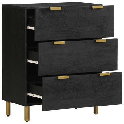 Sideboard Black 60x33x75 cm Engineered Wood