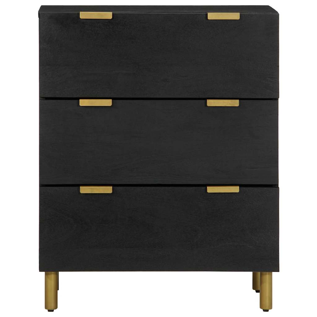Sideboard Black 60x33x75 cm Engineered Wood