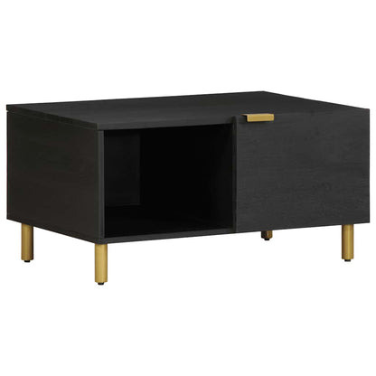 Coffee Table Black 80x50x40 cm Engineered Wood