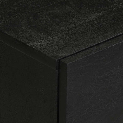 Bedside Cabinet Black 50x33x62 cm Engineered Wood