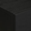 Bedside Cabinet Black 50x33x60 cm Engineered Wood