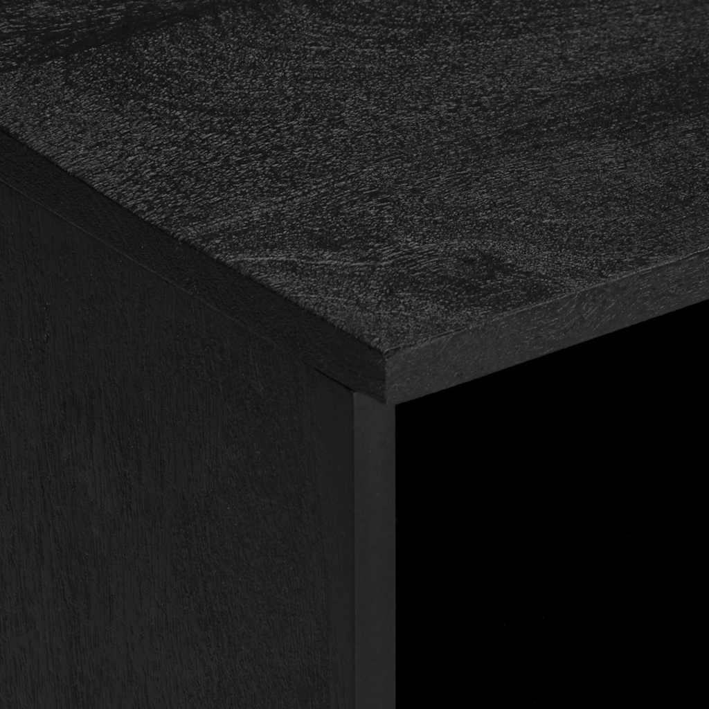 TV Cabinet Black 100x33x46 cm Engineered Wood