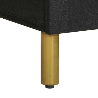 Sideboard Black 60x33x75 cm Engineered Wood