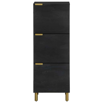 Highboard Black 40x33x110 cm Engineered Wood