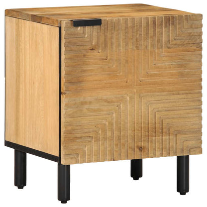 Bedside Cabinets 2 pcs Brown 40x33x46 cm Solid Wood Mango