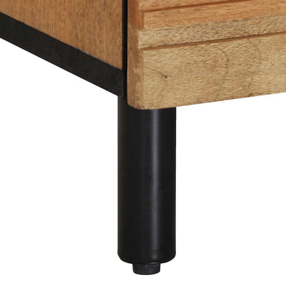 Bedside Cabinet Brown 50x33x62 cm Solid Wood Mango
