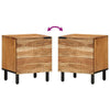 Bedside Cabinet 40x33x46 cm Solid Wood Acacia