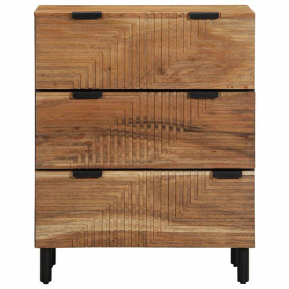Sideboard 60x33x75 cm Solid Wood Acacia