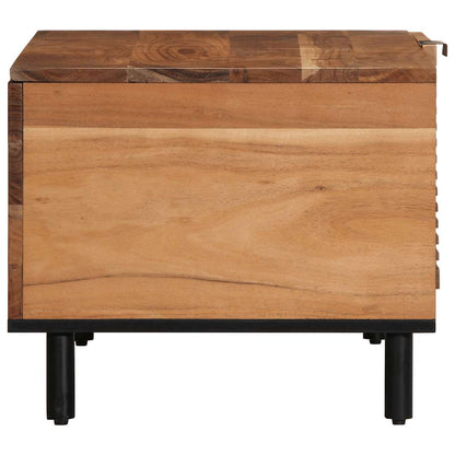 Coffee Table 80x50x40 cm Solid Wood Acacia