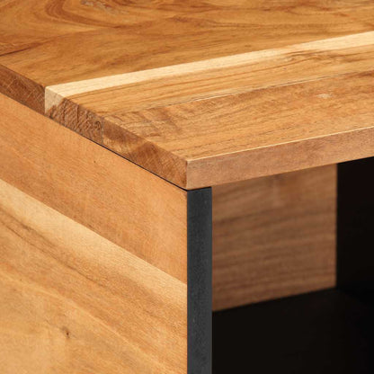 Coffee Table 80x50x40 cm Solid Wood Acacia