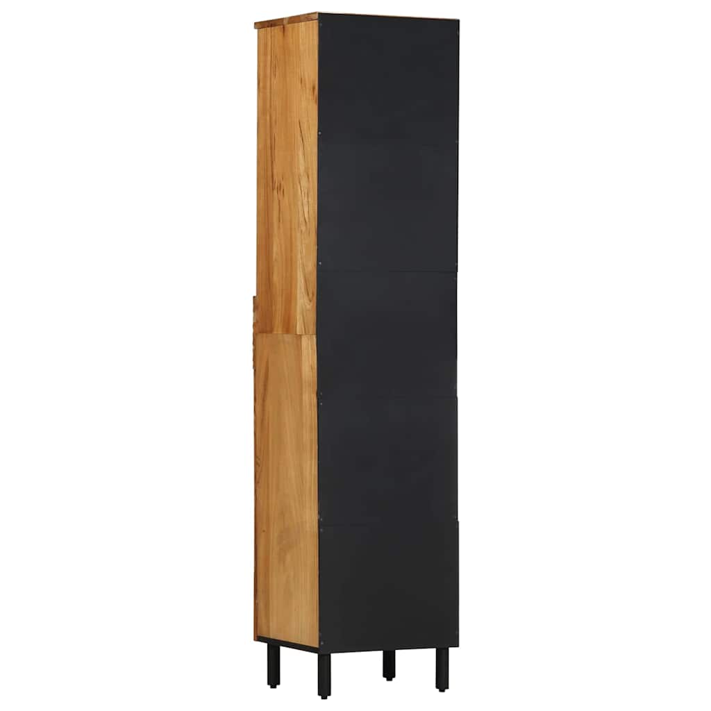 Bathroom Cabinet Brown 38 x 33 x 160 cm Solid Mango Wood