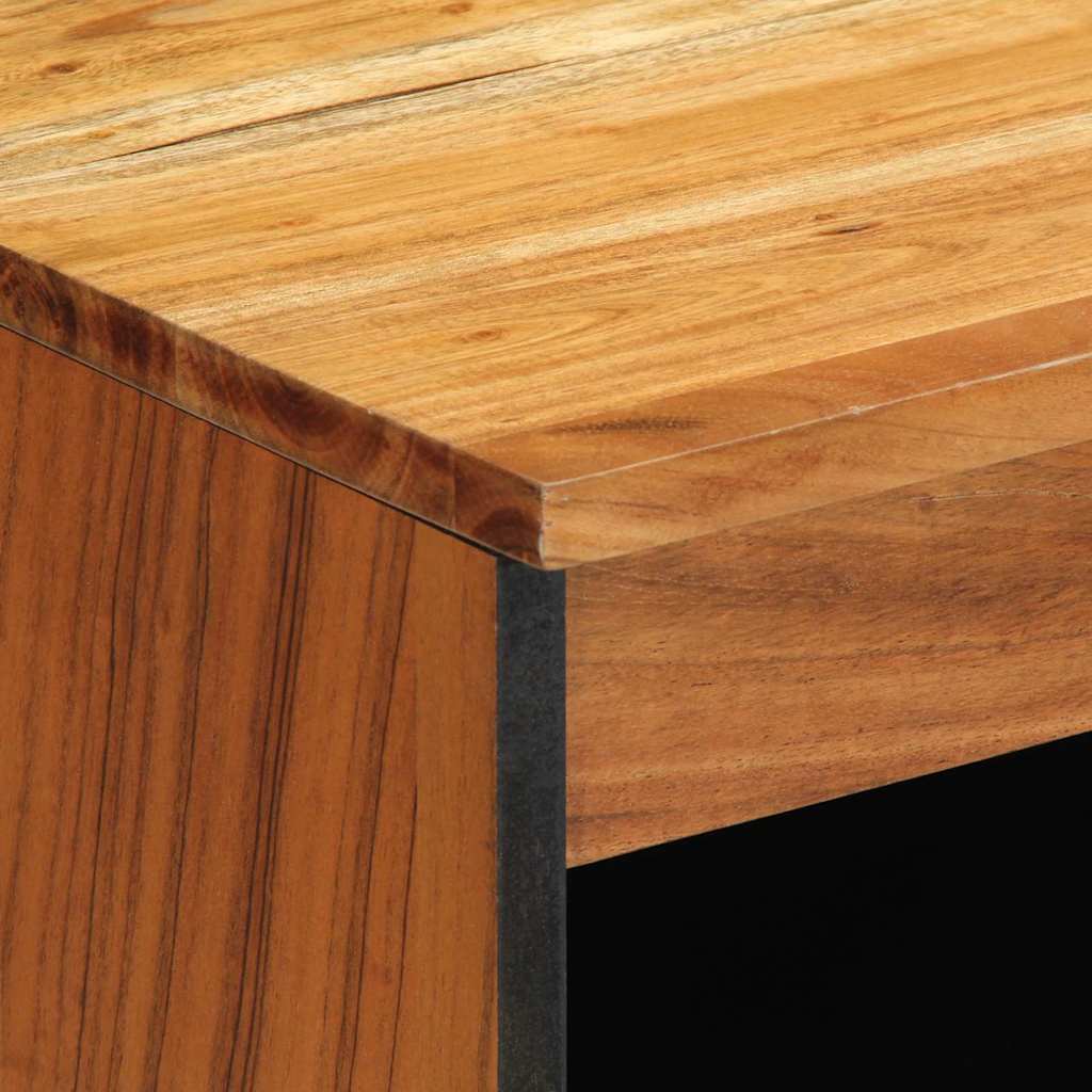 Sideboard with Shelf Brown 60 x 33 x 75 cm Solid Mango Wood