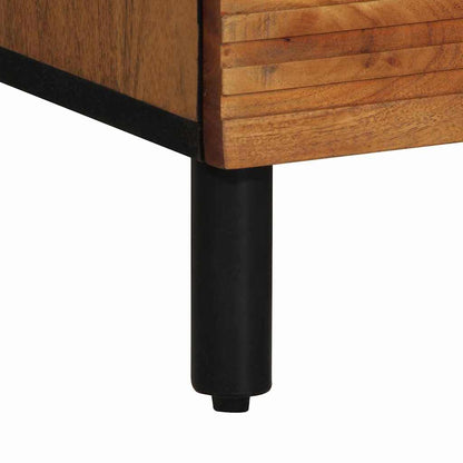 Highboard with Drawer Brown 60 x 33 x 100 cm Solid Mango Wood