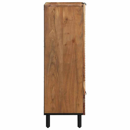 Highboard with Drawer Brown 60 x 33 x 100 cm Solid Mango Wood