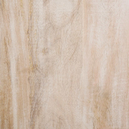 Sideboard 60 x 33 x 75 cm Solid Mango Wood White Wash Finish