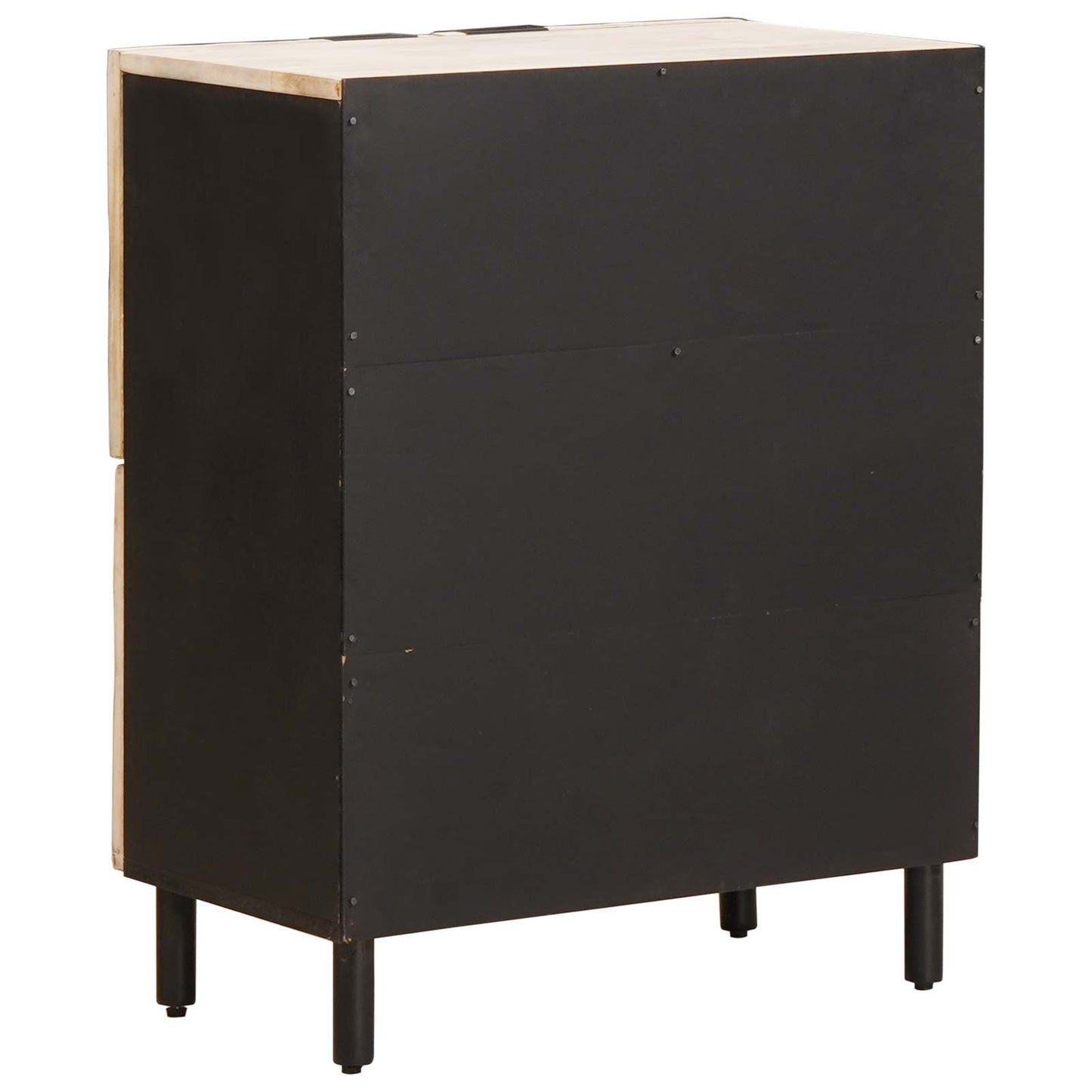 Sideboard White Wash Finish 60 x 33 x 75 cm Solid Mango Wood