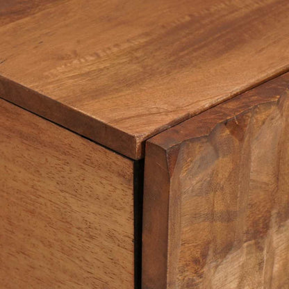 Coffee Table Brown 80 x 50 x 40 cm Solid Mango Wood