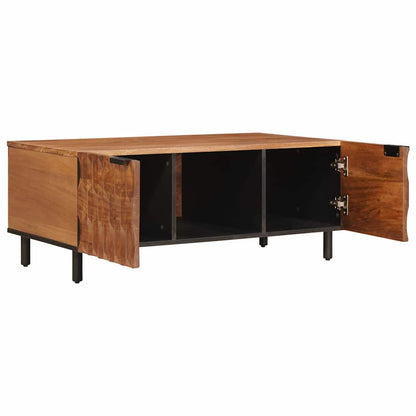 Coffee Table Brown 100 x 54 x 40 cm Solid Mango Wood