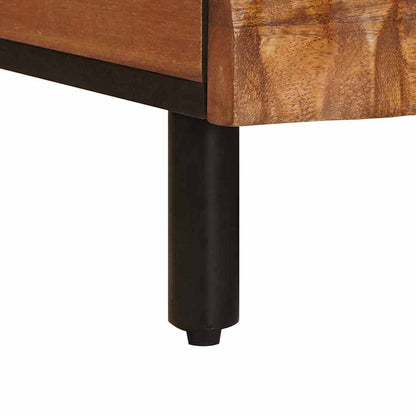 Coffee Table with Drawer Brown 80 x 54 x 40 cm Solid Mango Wood
