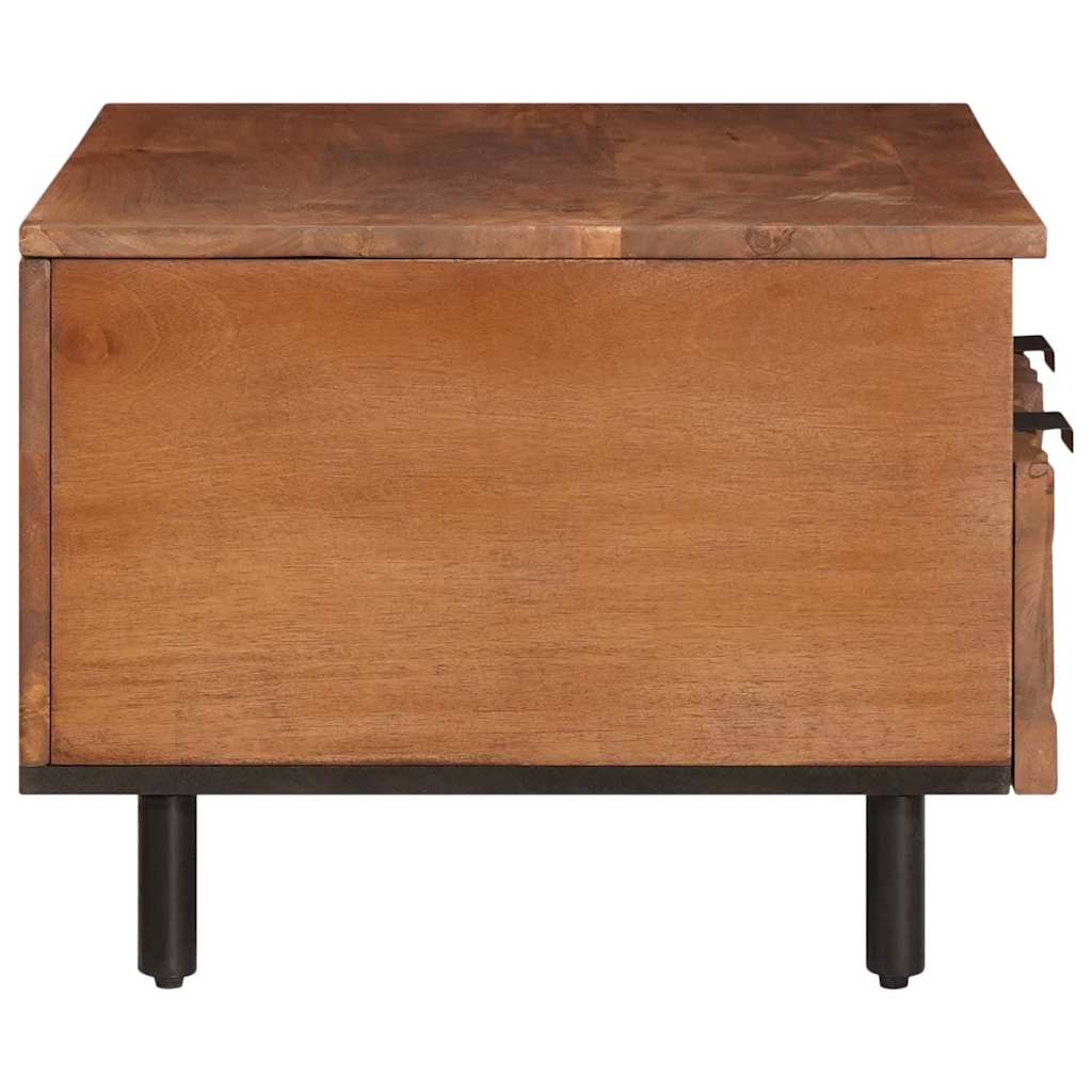 Coffee Table with Drawer Brown 80 x 54 x 40 cm Solid Mango Wood