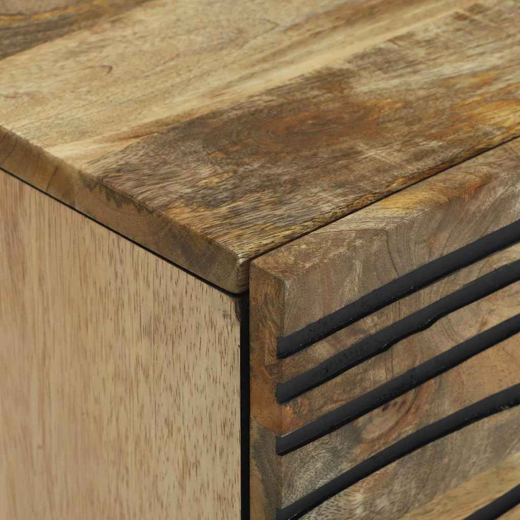 Bedside Cabinet Natural 40 x 33 x 46 cm Engineered Wood