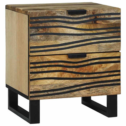 Bedside Cabinet Natural 40 x 33 x 46 cm Engineered Wood