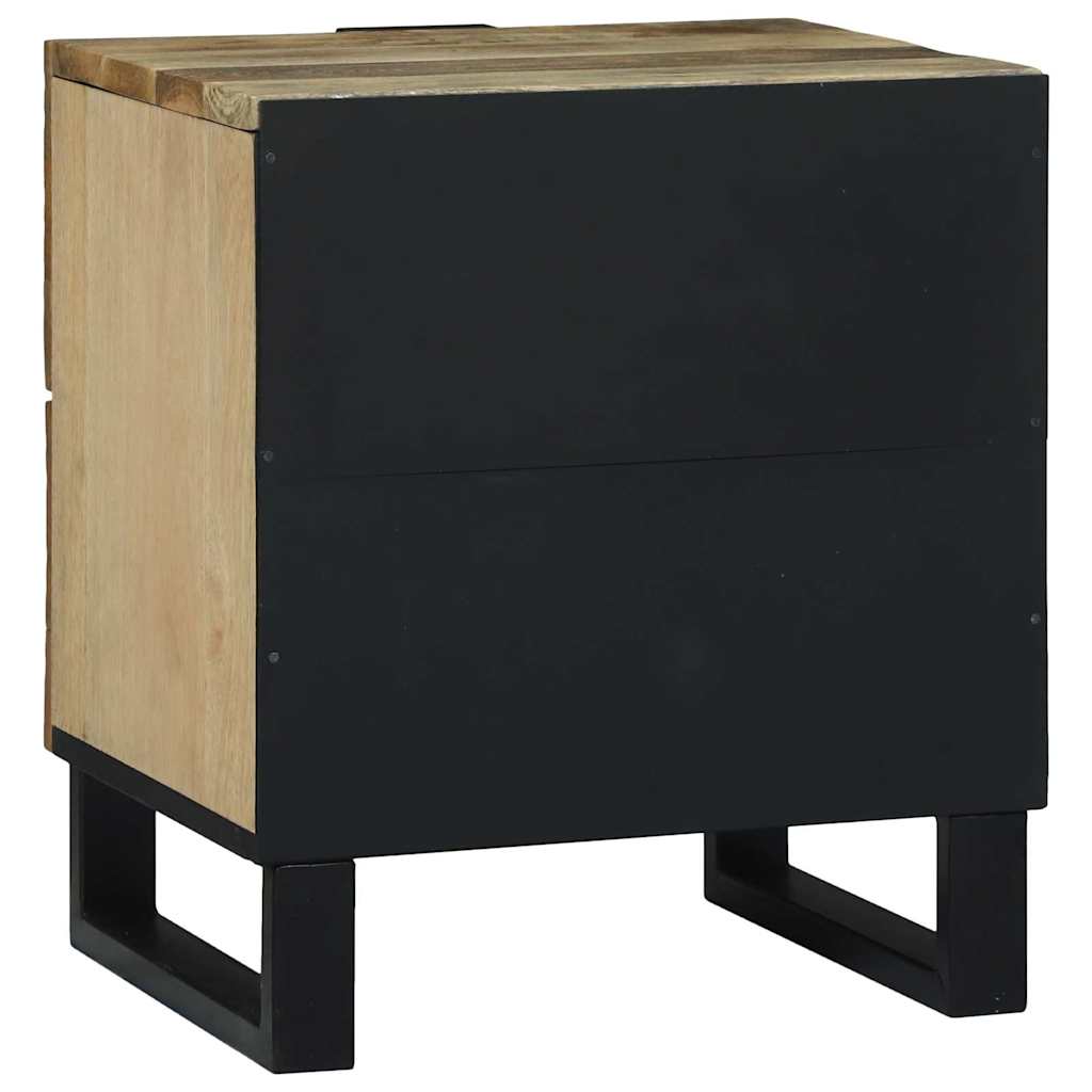 Bedside Cabinet Natural 40 x 33 x 46 cm Engineered Wood
