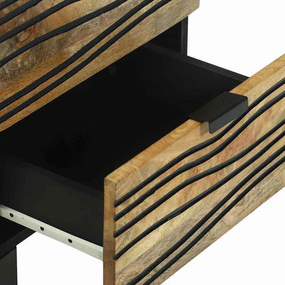 Bedside Cabinet 2 pcs Natural 40 x 33 x 46 cm Engineered Wood