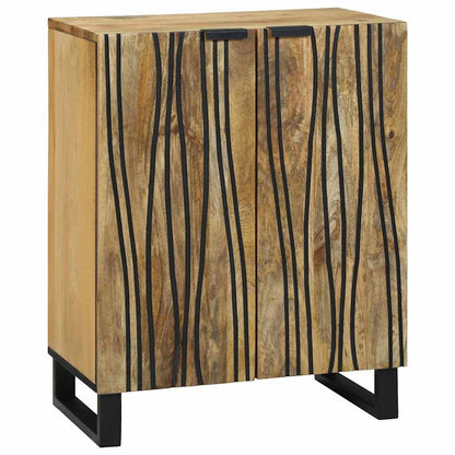 Sideboard Natural 60 x 33.5 x 75 cm Solid Mango Wood