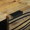 Coffee Table Brown 80 x 50 x 40 cm Solid mango wood