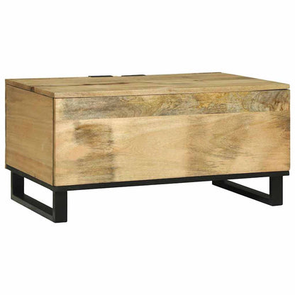 Coffee Table Natural 80 x 50 x 40 cm Engineered Wood