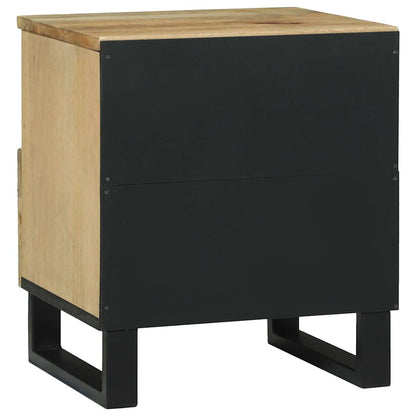 Bedside Cabinet Natural 40 x 33 x 46 cm Engineered Wood