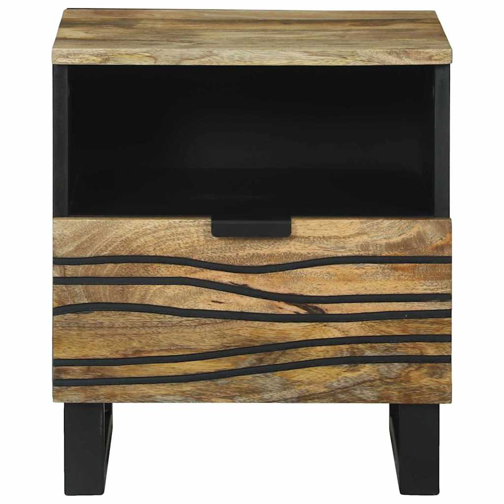Bedside Cabinet Natural 40 x 33 x 46 cm Engineered Wood